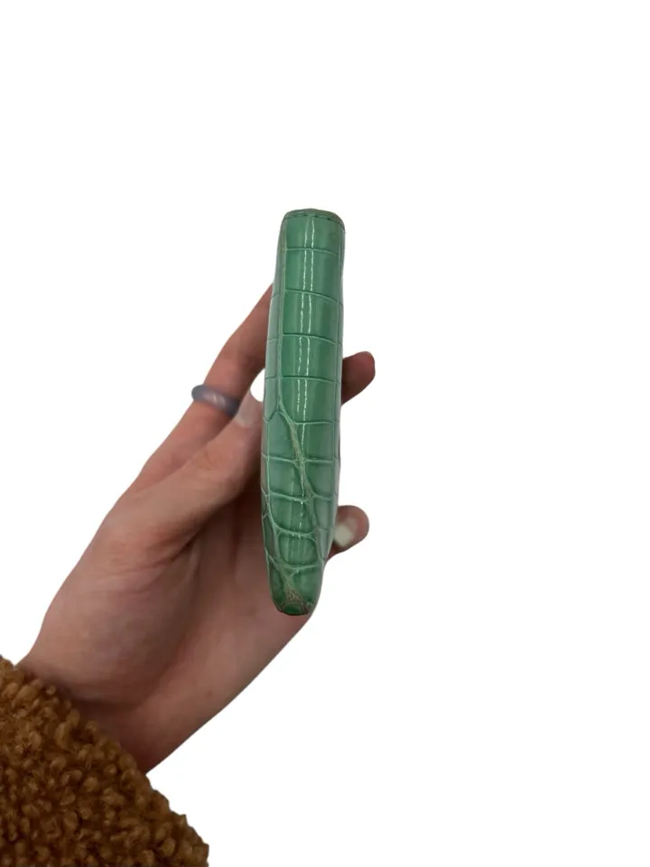 As is - Tiffany & Co. Aqua Men's Alligator Wallets