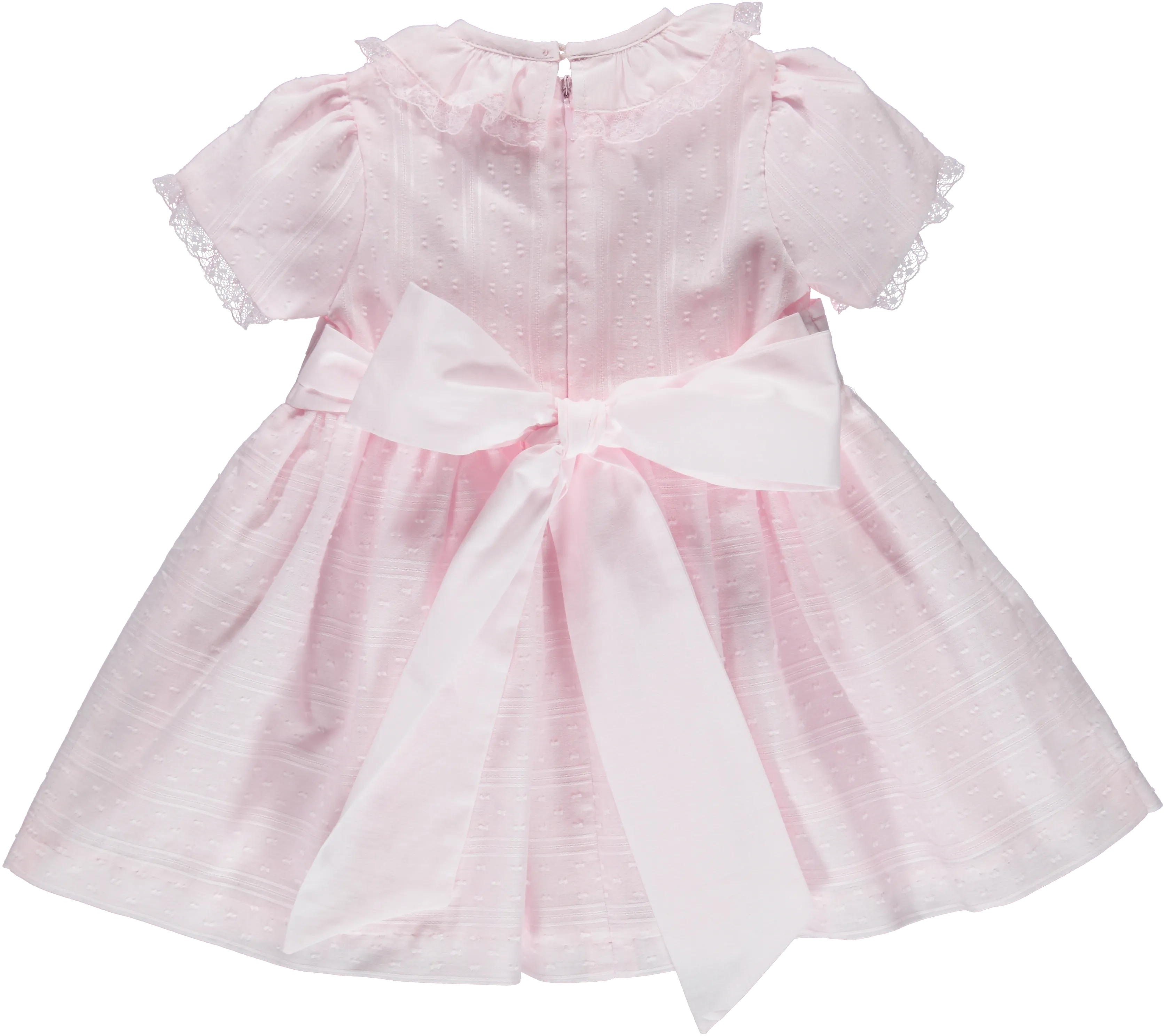 Baby Girl Pink Cotton Dress