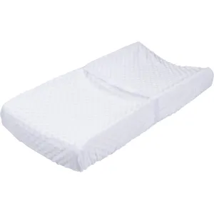 Baby Neutral White Dotted Changing Pad Cover
