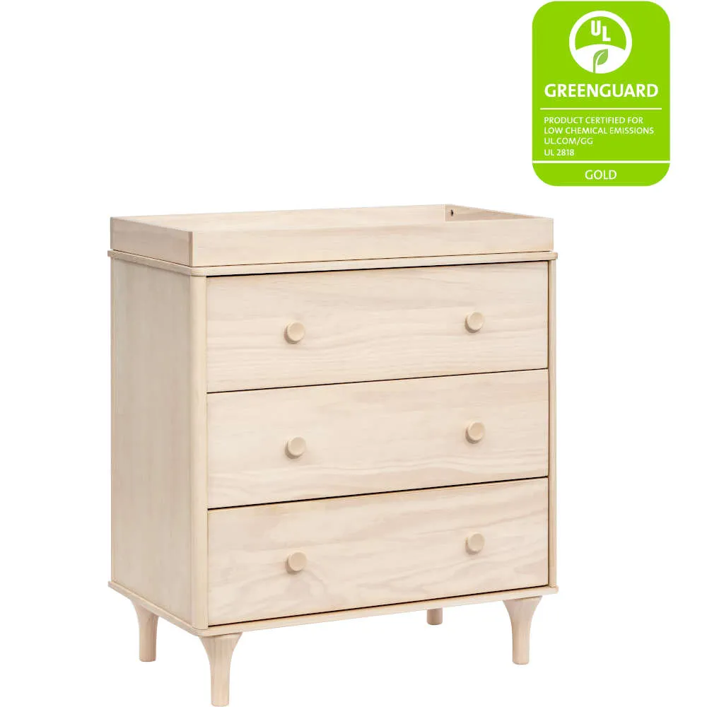 Babyletto Lolly 3-Drawer Changer Dresser with Removable Changing Tray