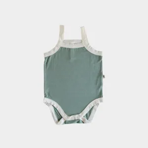 Babysprouts Tank Bodysuit in Seagreen