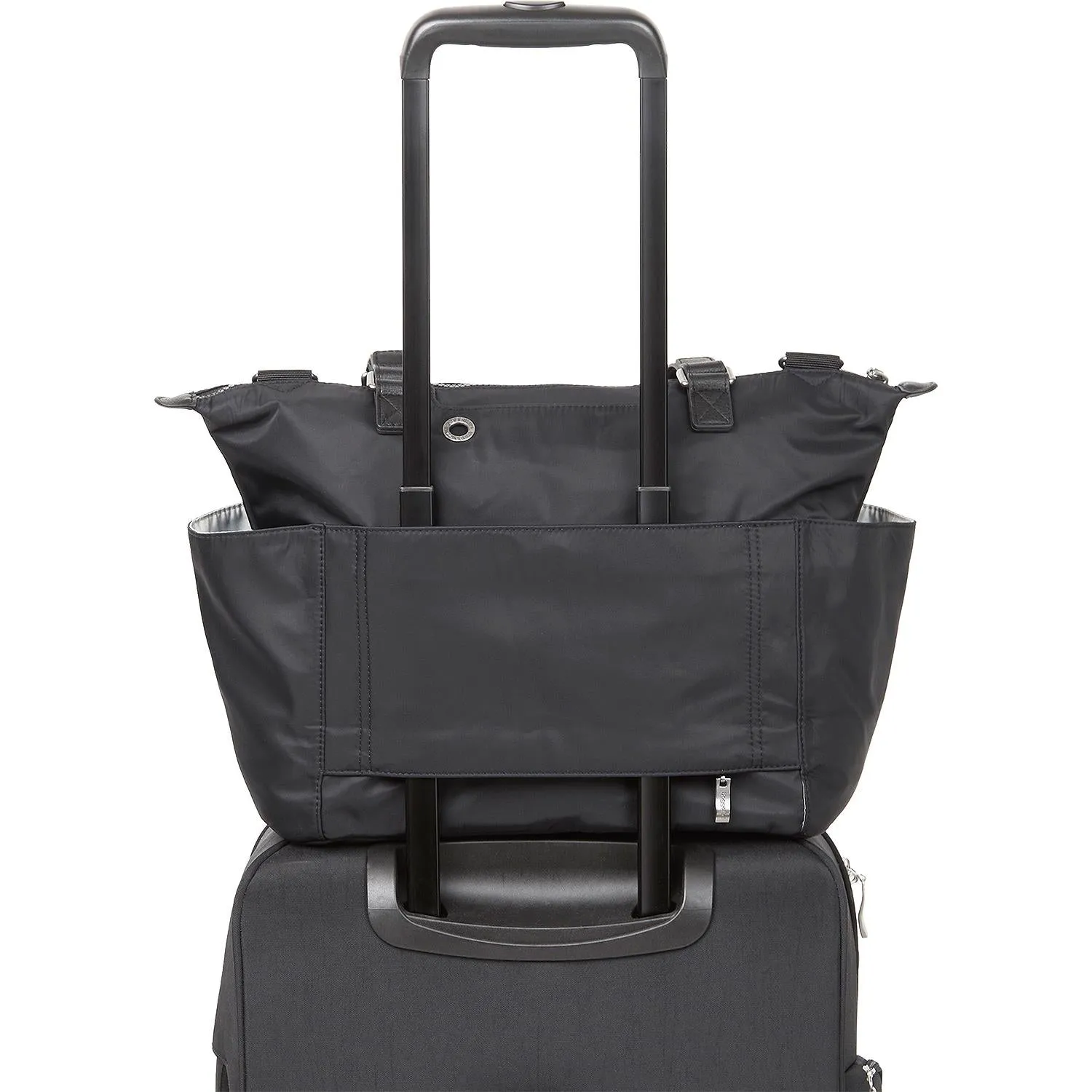 Baggallini Bowery Tote Black Nylon