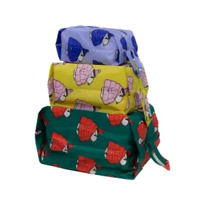 Baggu 3D Zip Set, Puffer Snoopy