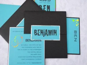 Bar Mitzvah Invitation