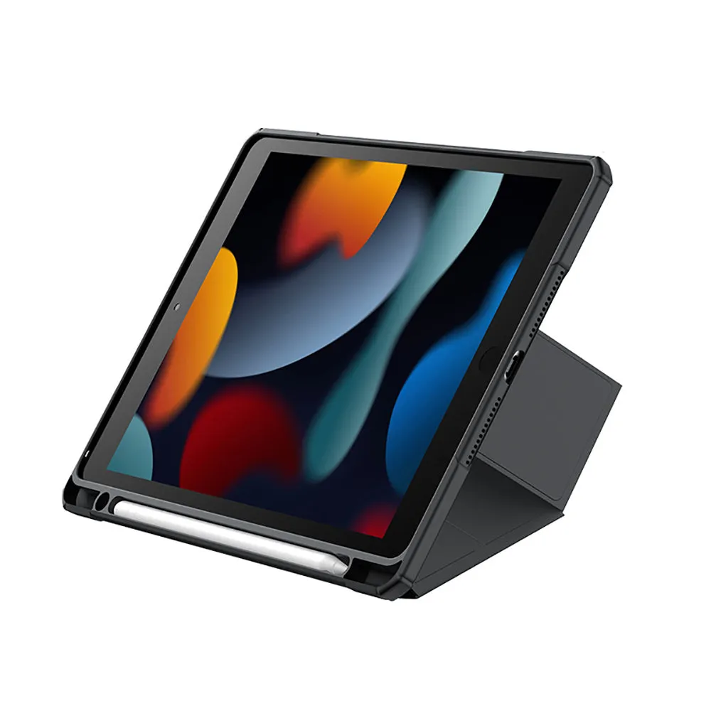 Baseus Simple Series Y-Type Tri-Fold Protective Case for Pad Pro 13-inch - Starry Black