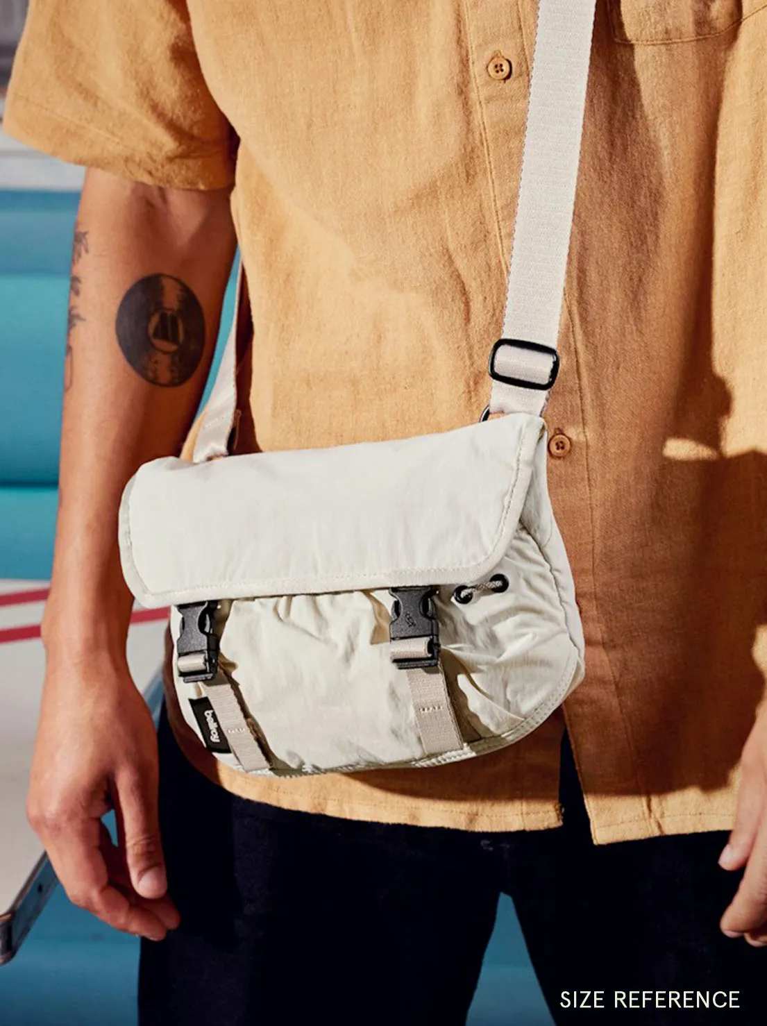 Bellroy - Cinch Mini Messenger Bag - Denim Blue