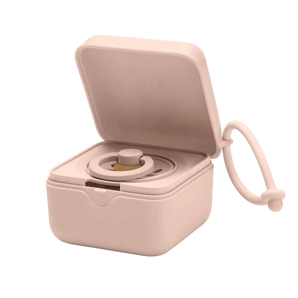 BIBS x Liberty Paci Pod Pacifier Box - Eloise Blush