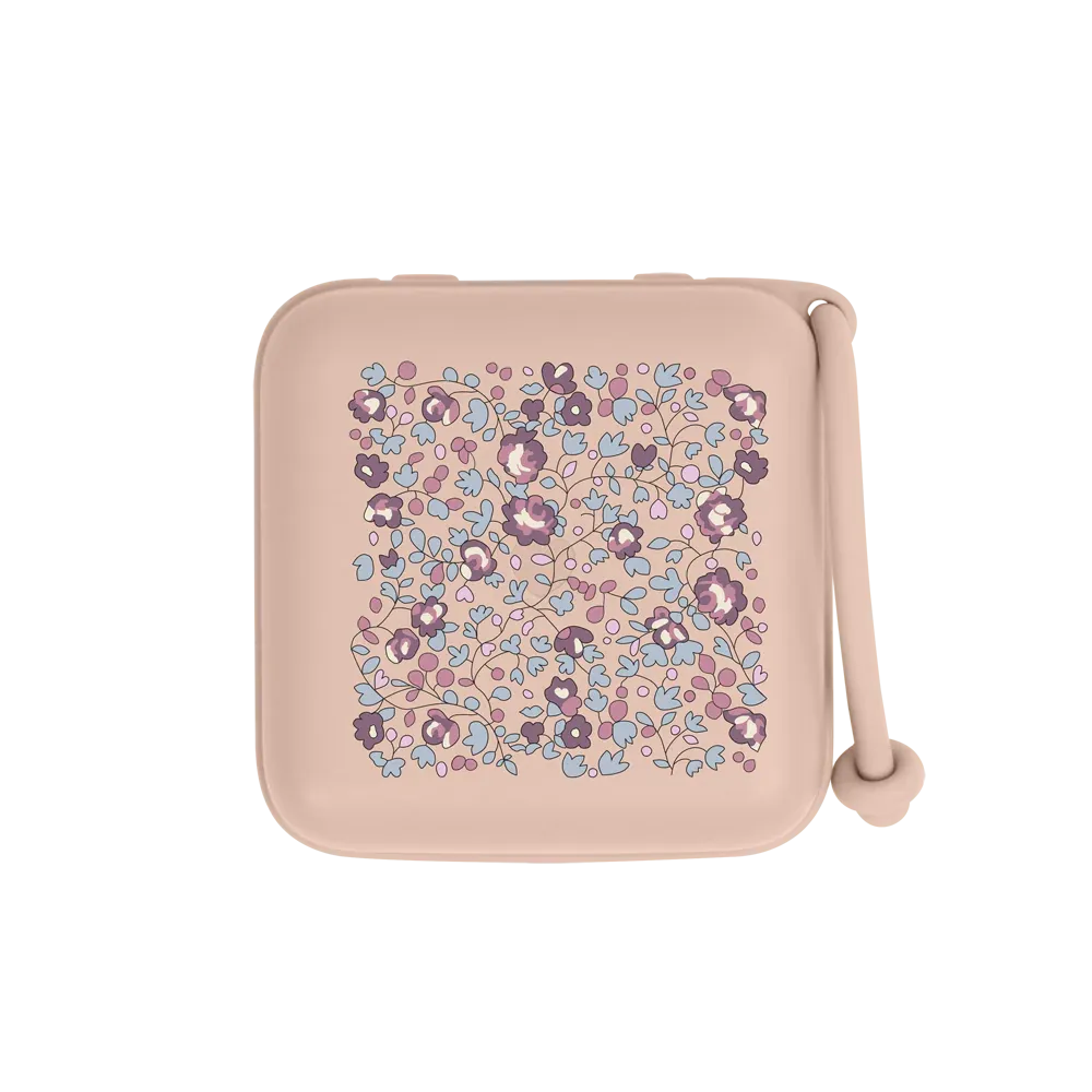 BIBS x Liberty Paci Pod Pacifier Box - Eloise Blush