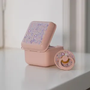 BIBS x Liberty Paci Pod Pacifier Box - Eloise Blush