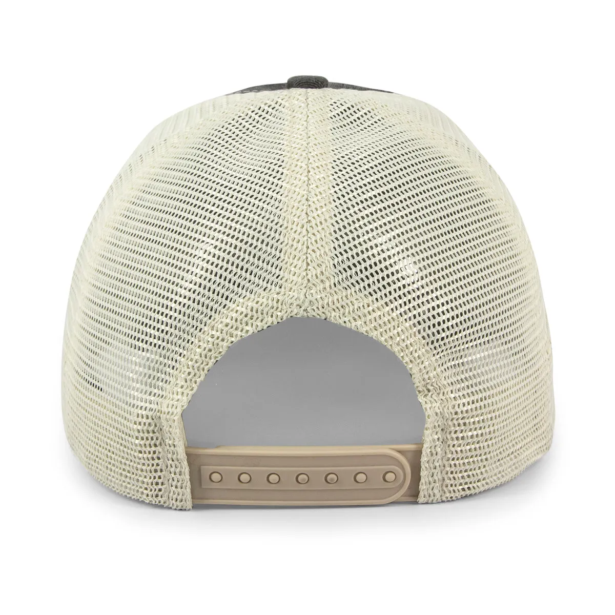Black & Gold Boston Naval Patch Relaxed Trucker
