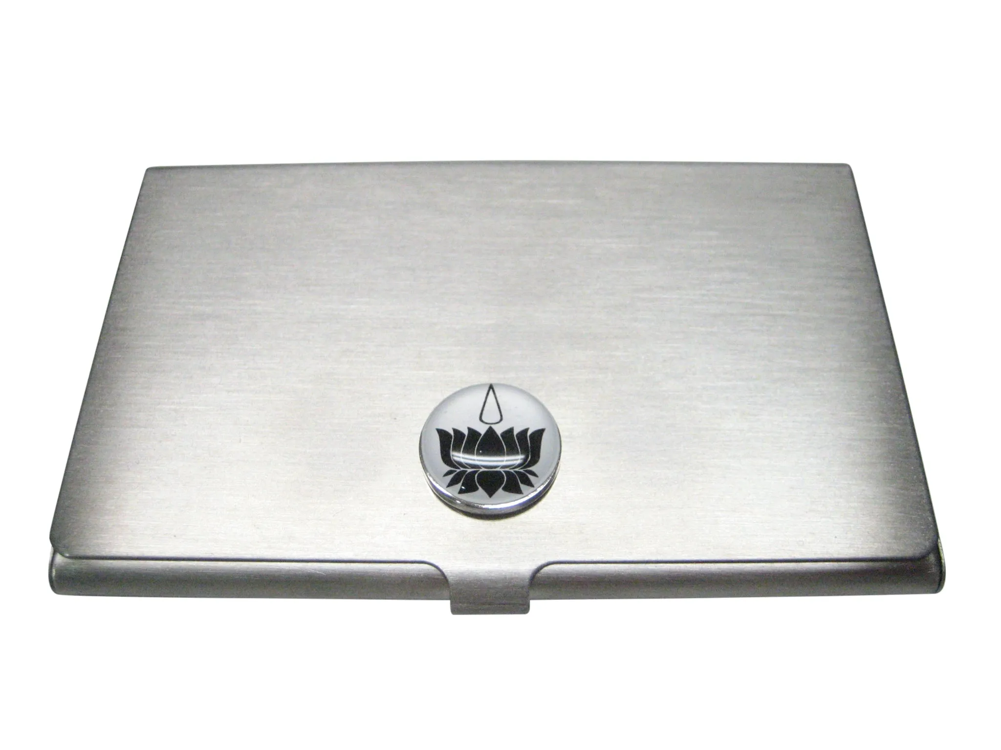 Black and White Toned Ayyavazhi Business Card Holder