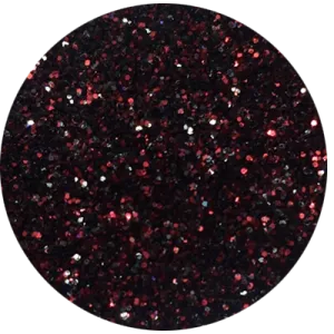 Black Cherry Glitter Mix