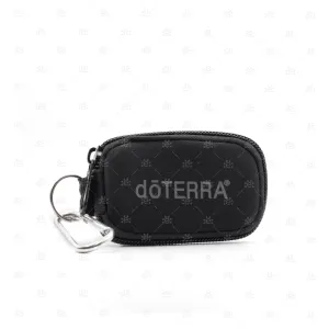 Black - doTERRA Branded Key Chain Case (without dram bottles)