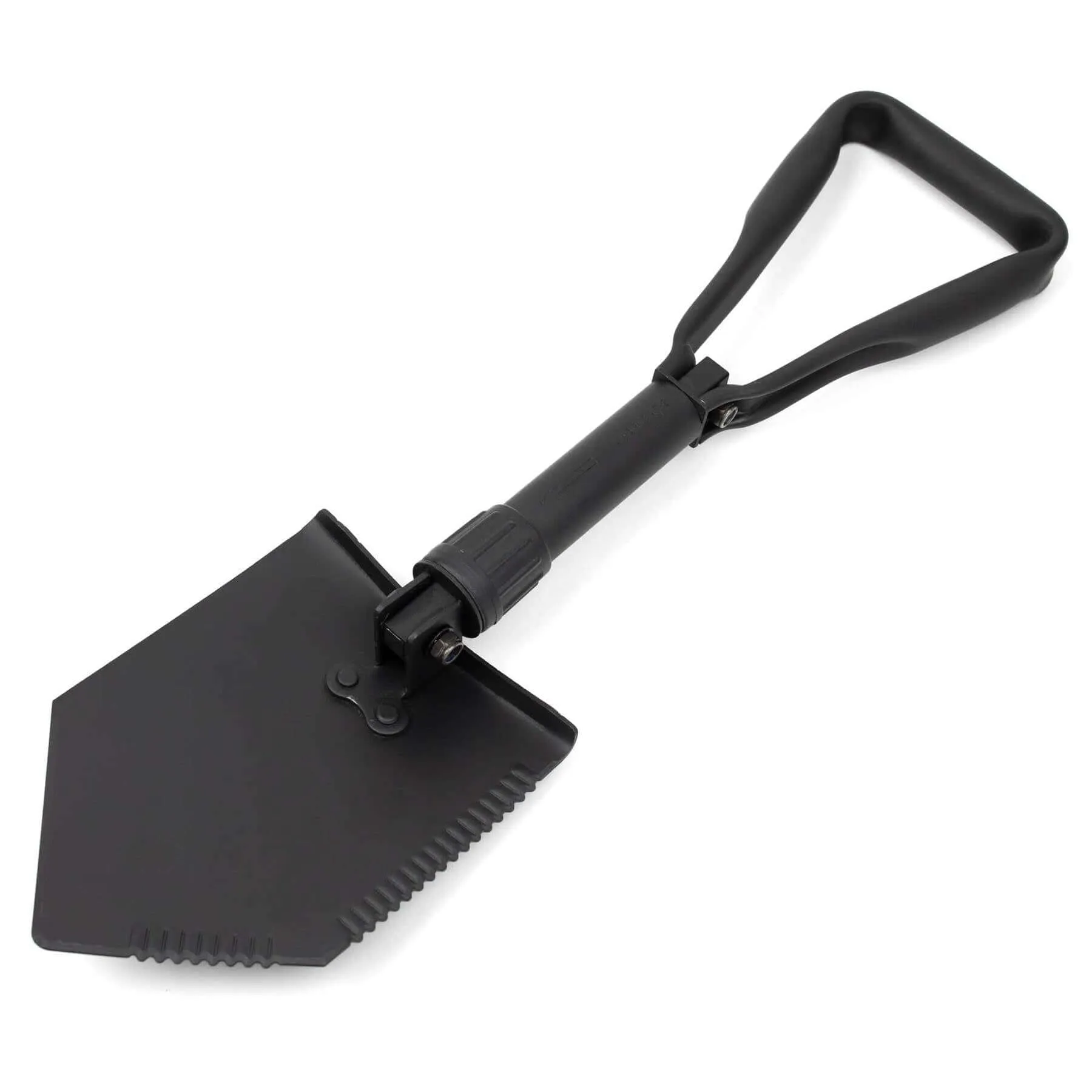 Black U.S. Style Tri-Fold Shovel