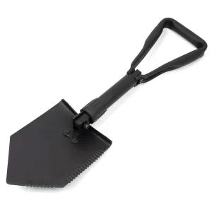 Black U.S. Style Tri-Fold Shovel