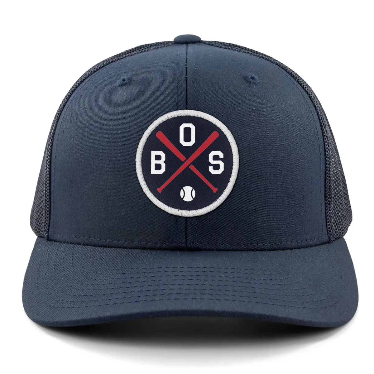 BOS Baseball Emblem Classic Snapback Trucker