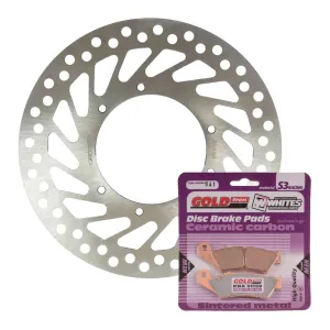 Brake Disc & Pad Front Kit - Honda CRF450X '05-'16