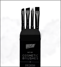 Bronsun Cosmetic Brush Set - 4pk