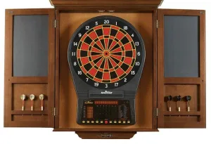 Brunswick Solid Wood Dartboard Cabinet