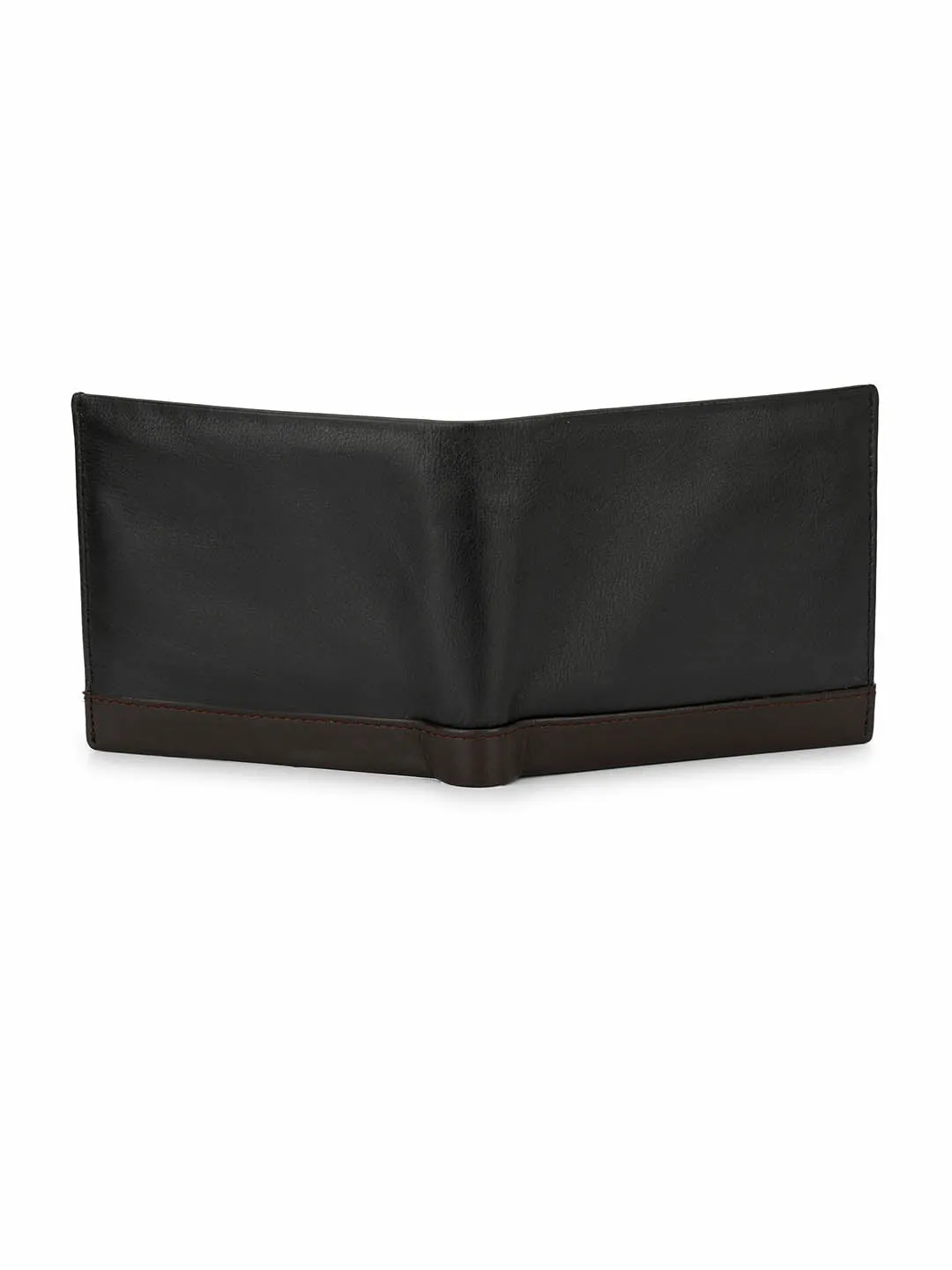 BS-3009 BLACK BROWN LEATHER WALLETS