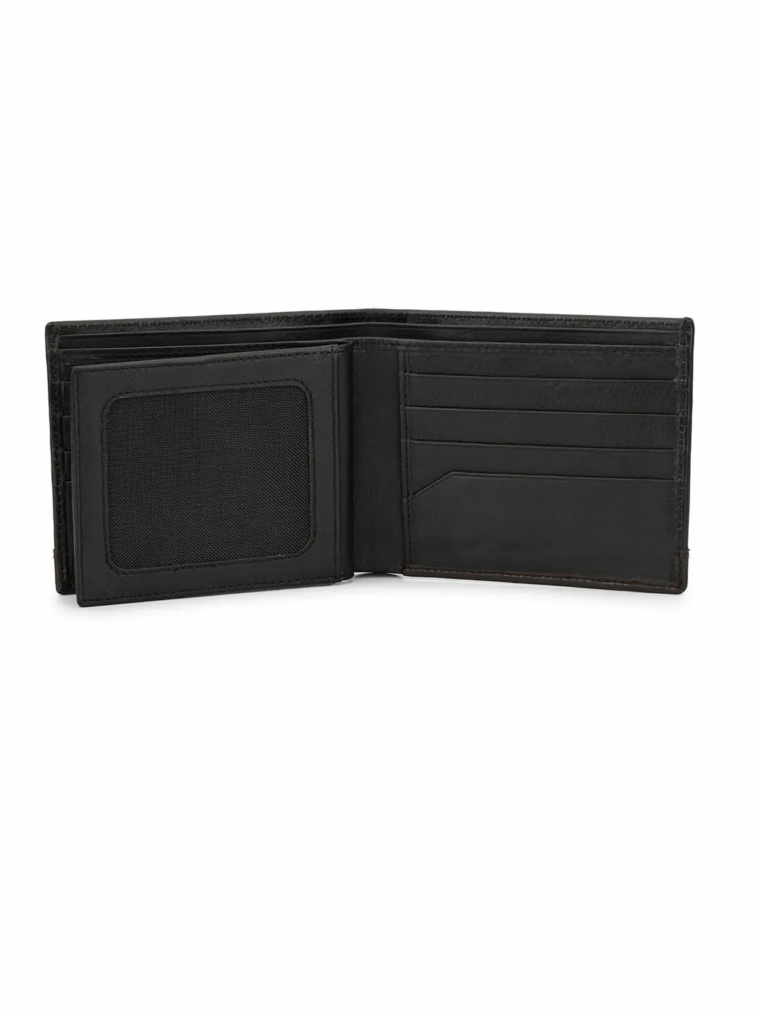 BS-3009 BLACK BROWN LEATHER WALLETS