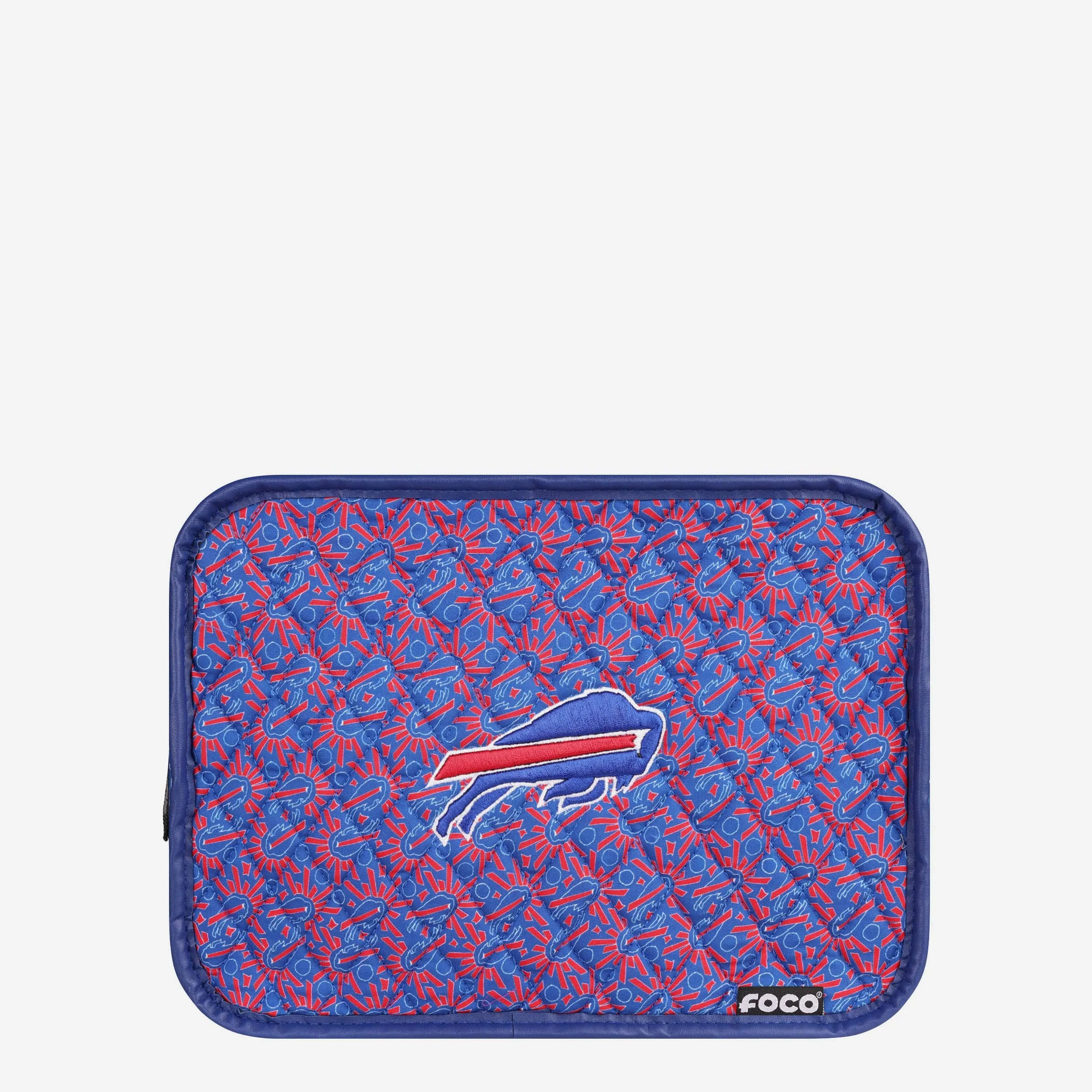 Buffalo Bills Quilted Printed Cosmetic Bag