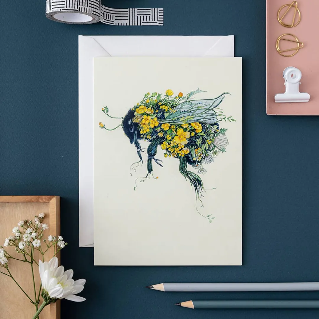 Bumblebee Note Card
