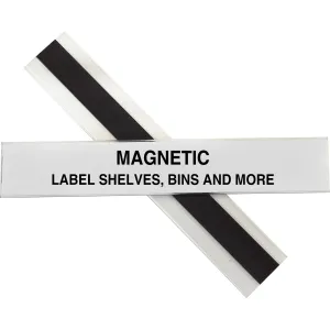 C-Line HOL-DEX Magnetic Shelf/Bin Label Holders