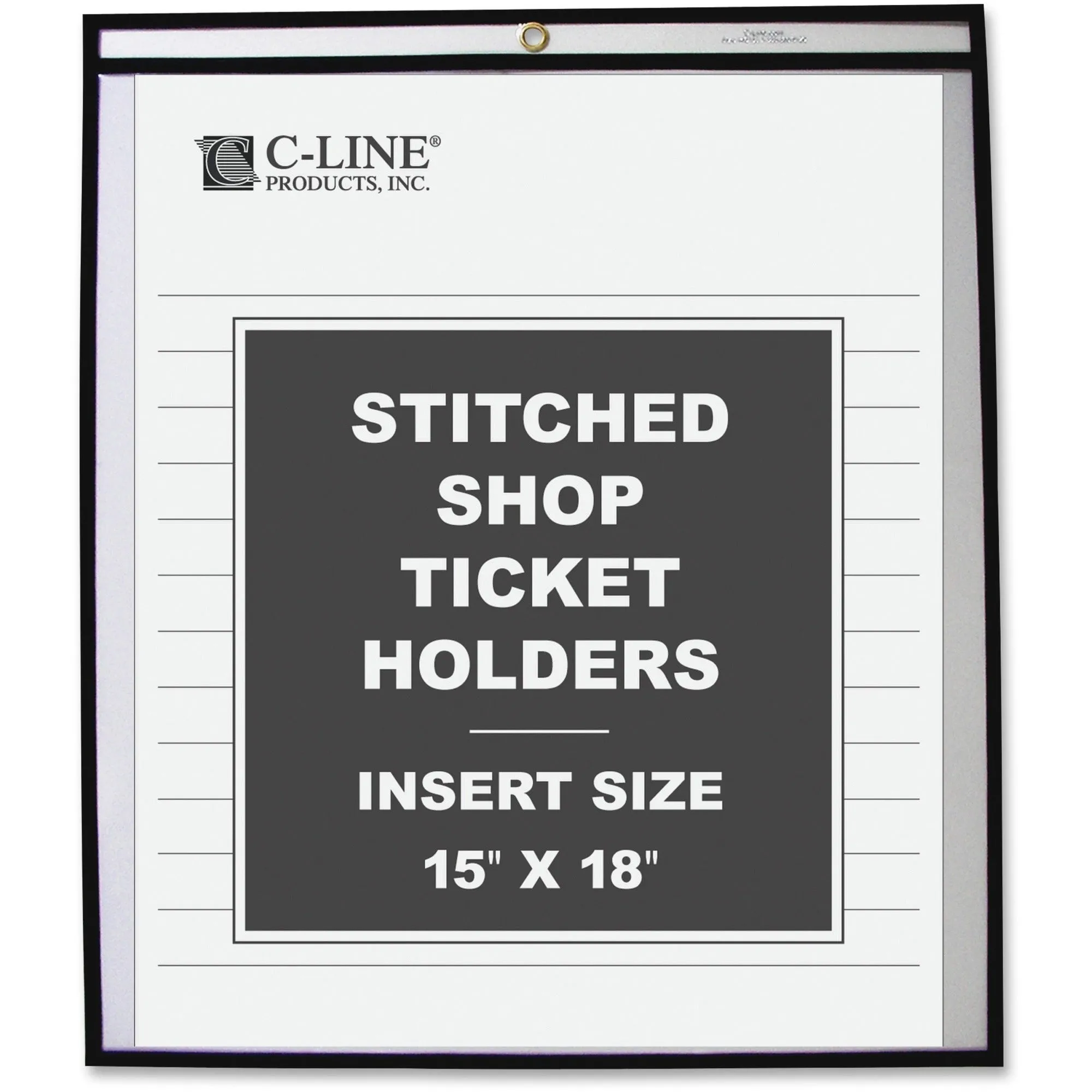 C-Line Shop Ticket Holders, Stitched