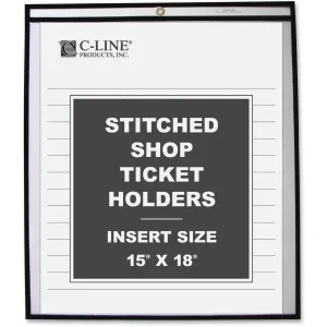 C-Line Shop Ticket Holders, Stitched