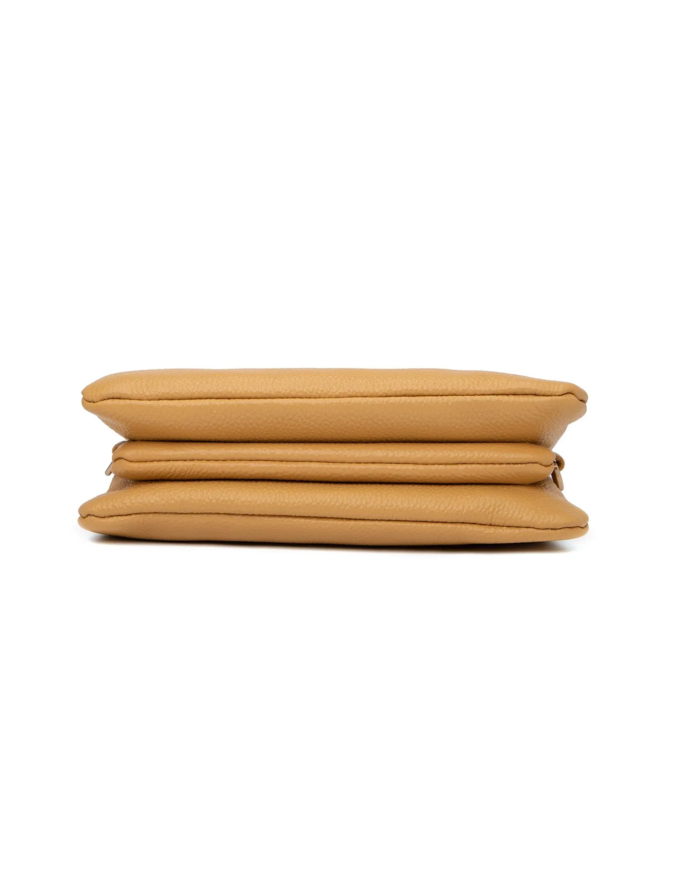 CANDICE LEATHER WALLET WITH SHOULDER STRAP- E1-0809-DIJ-SALE