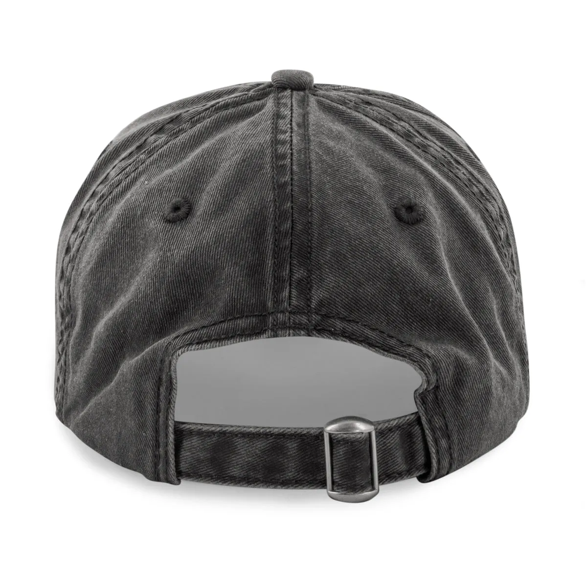 Cape Cod Circle Leather Patch Washed Dad Hat