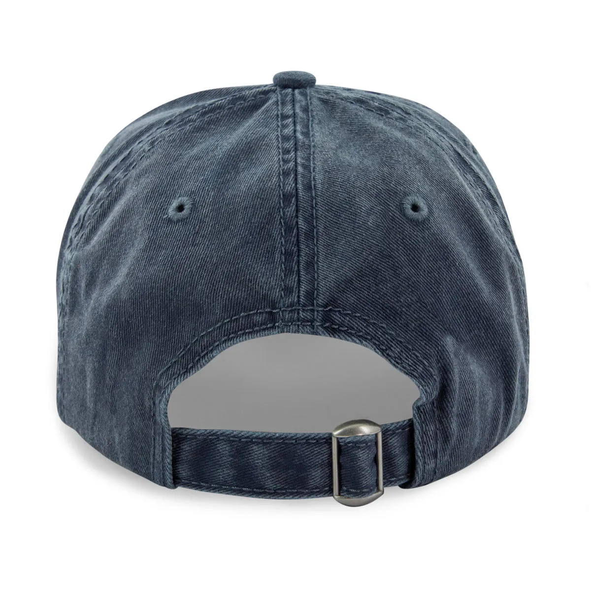Cape Cod Circle Leather Patch Washed Dad Hat