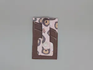 Card wallet /w coin pocket- Cute Bigfoot