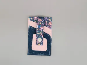 Card wallet /w coin pocket- Fairytale Snails