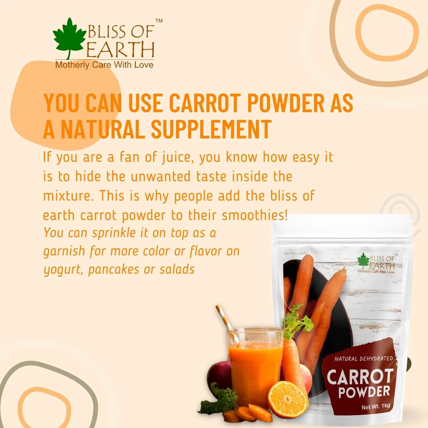 Carrot Powder 100gm