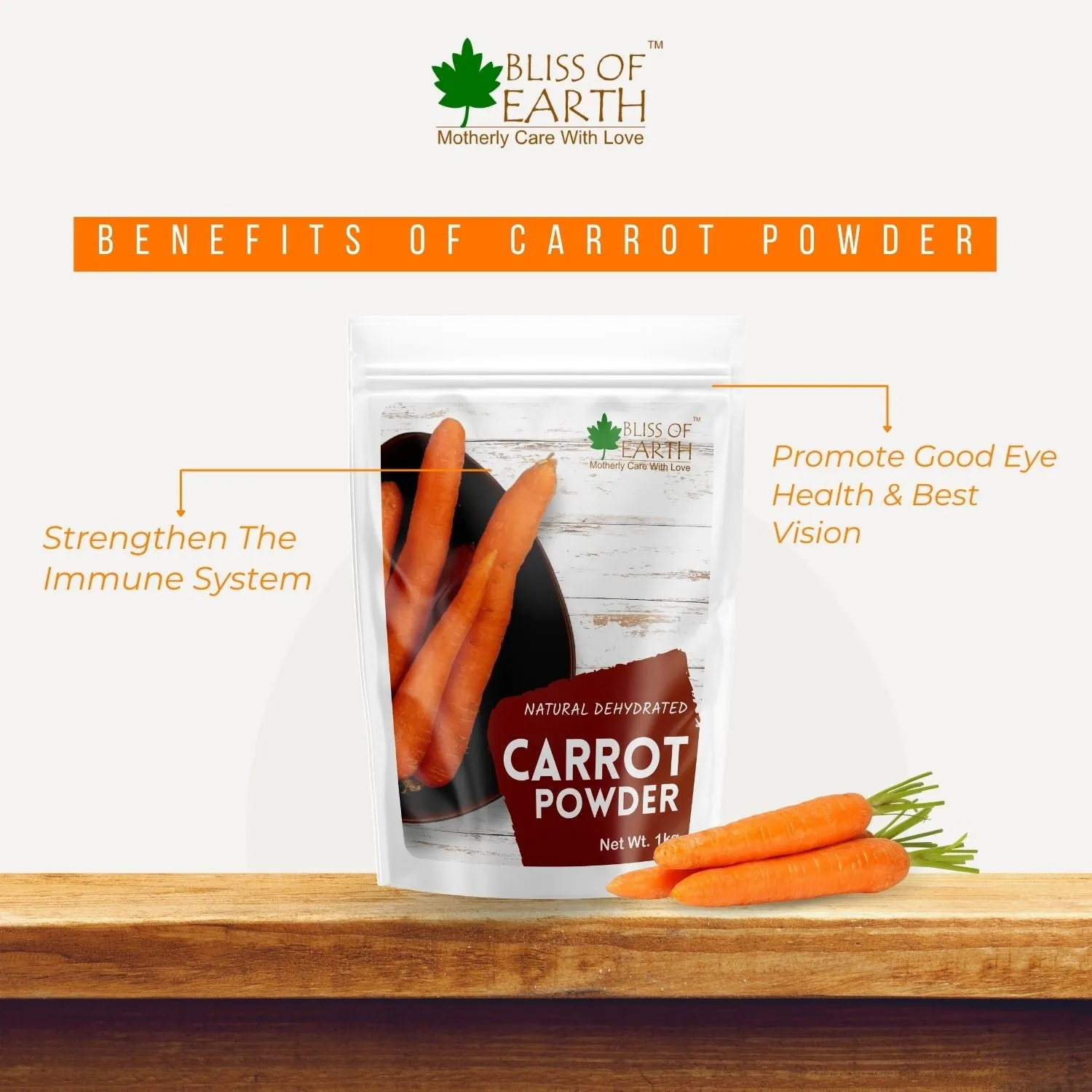 Carrot Powder 100gm