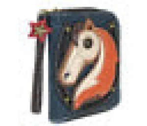 Chala Zip Around Horse Wallet