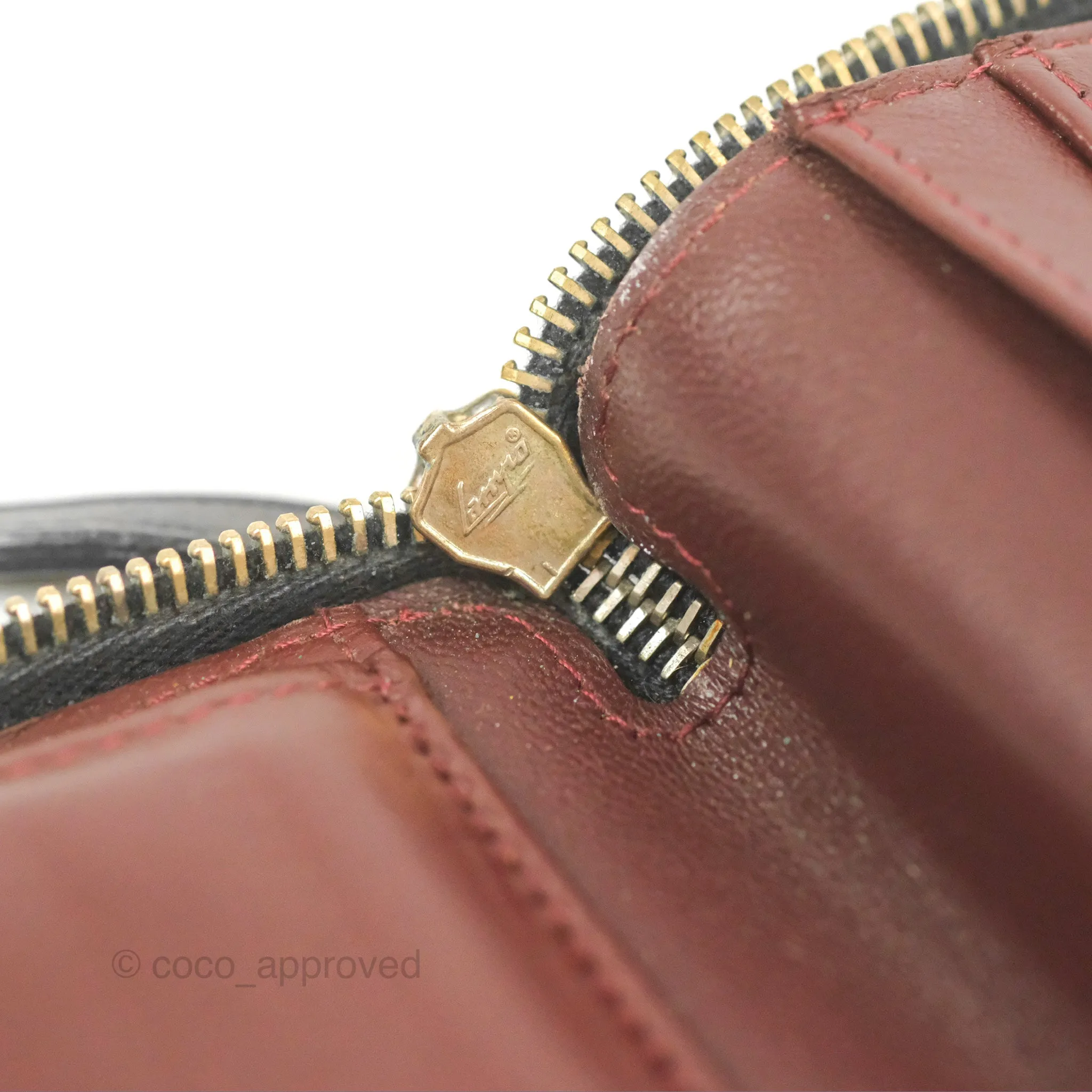 Chanel Zip Around Organiser Wallet Black Lambskin Gold Hardware