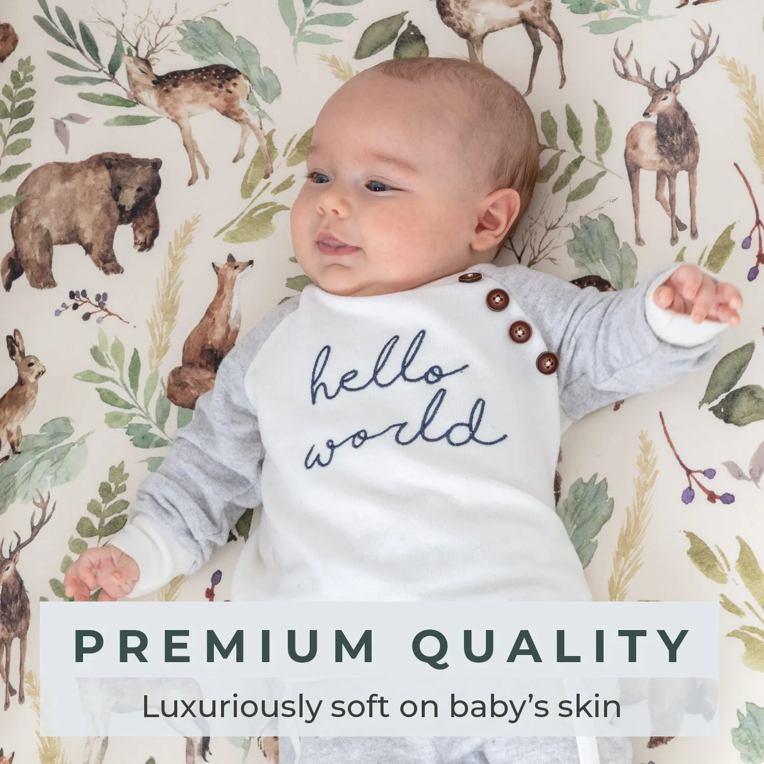 Changing Pad Covers - Wildlife