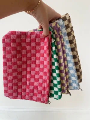 Checkered Pouches