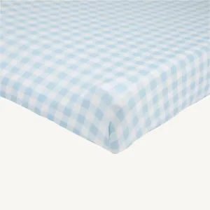 Cheeky Changing Pad Cover - Buckhead Blue Gingham