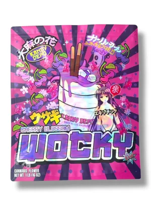 Cherry Blossom Wocky Mylar Bag 1 Pound