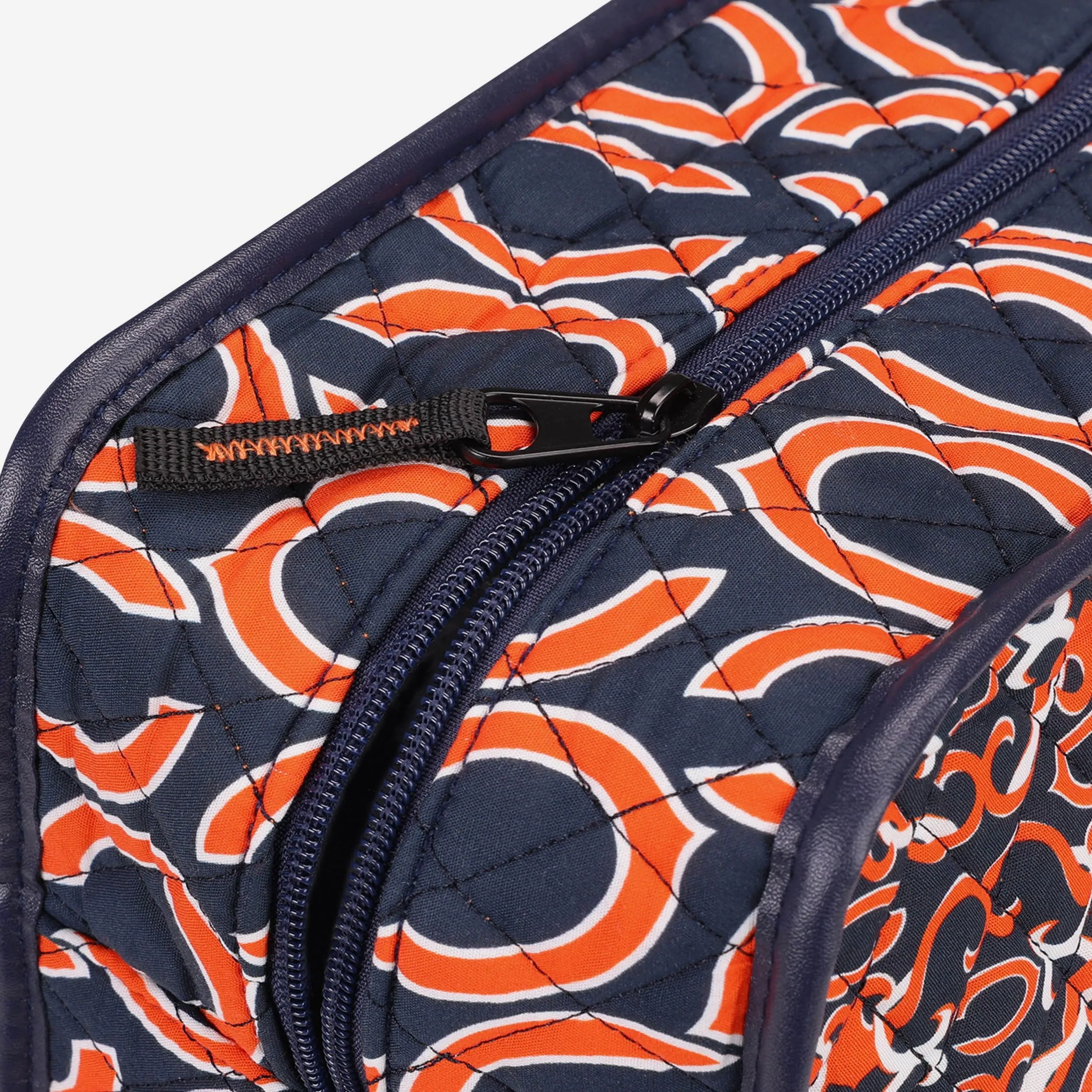 Chicago Bears Quilted Printed Cosmetic Bag