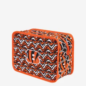 Cincinnati Bengals Quilted Printed Cosmetic Bag