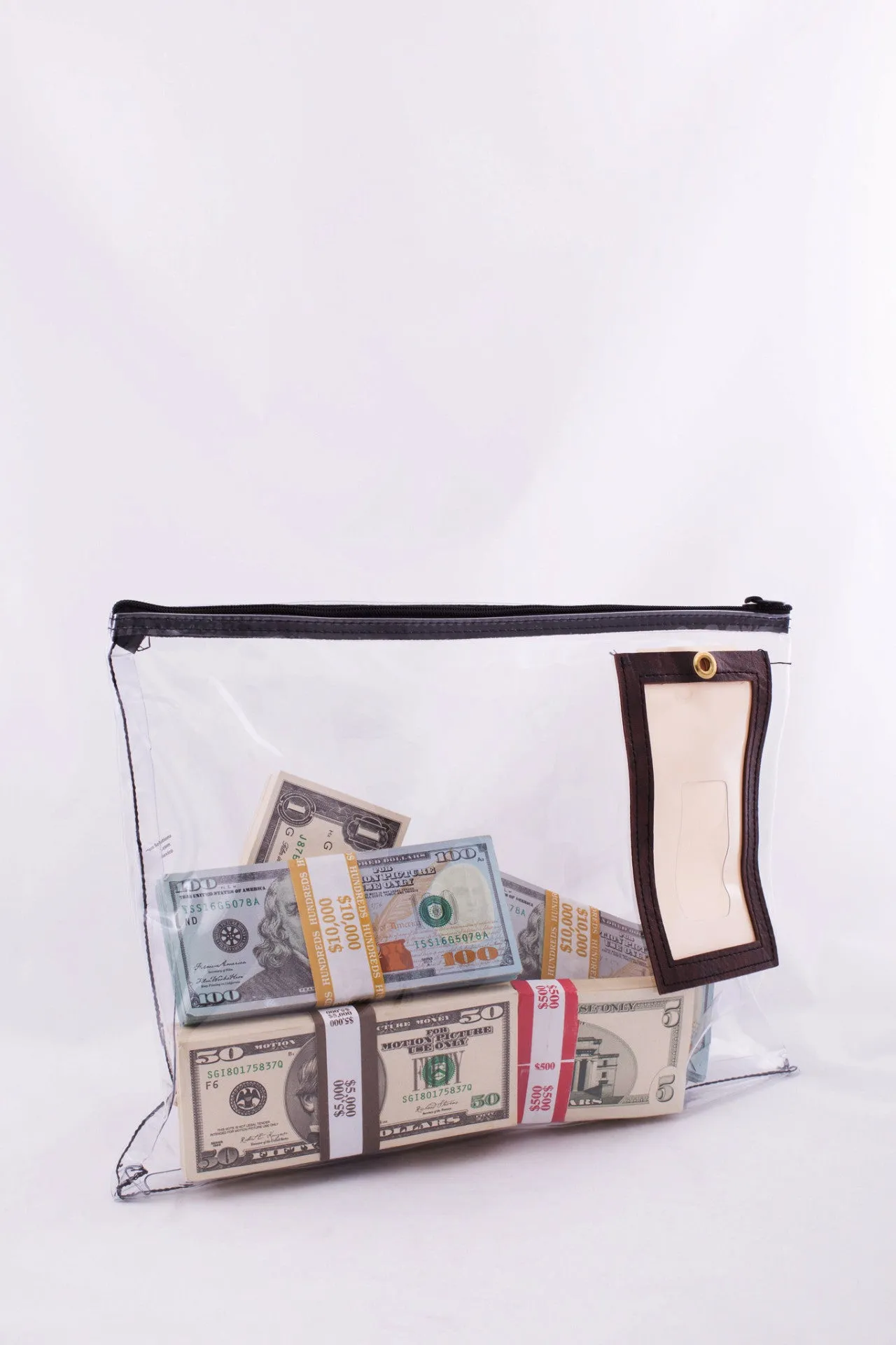 Clear Character Bag-lrg 11"x14"