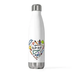 Collage Heart Insulated Bottle