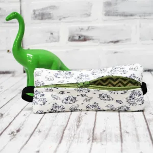 Color Me Dinosaur Personalized Quilted Pouch