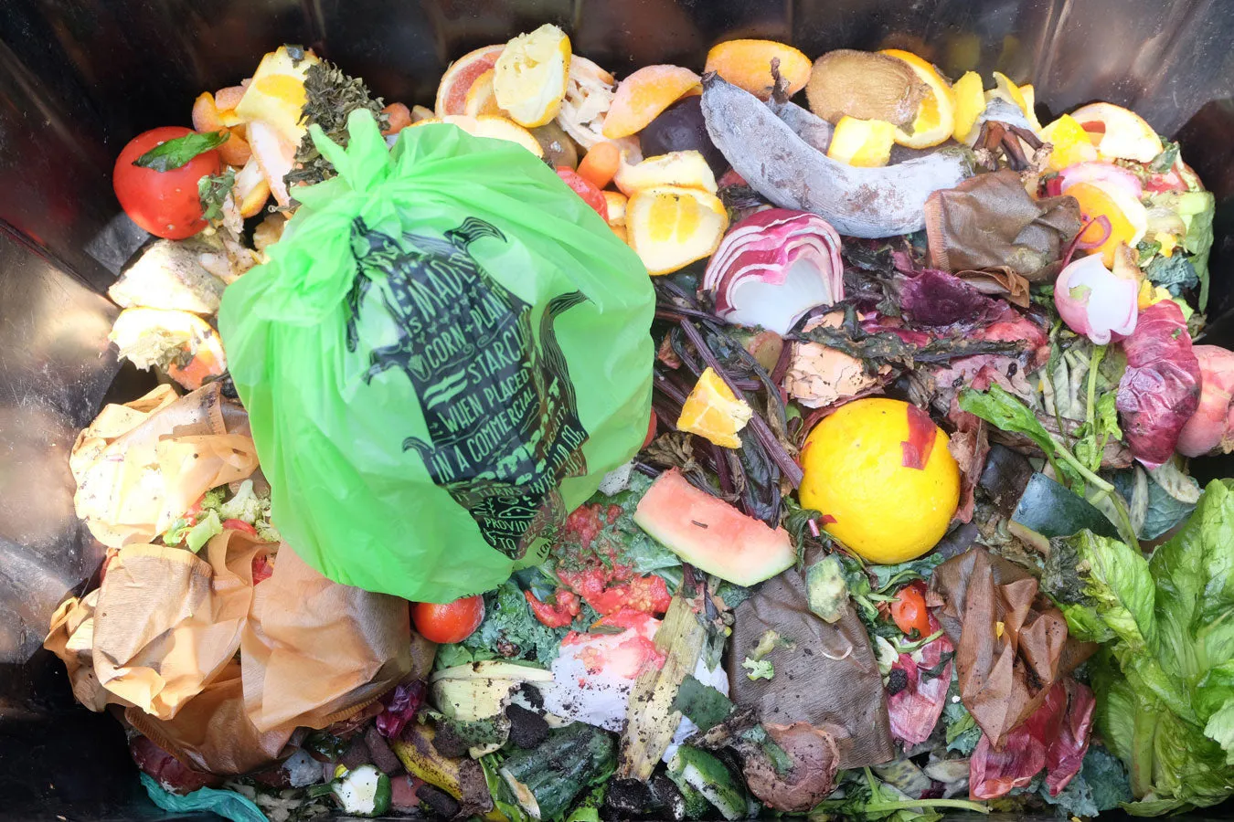 Compostable Food Scrap Bags<br>3 Gallon x5
