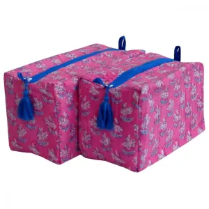 Cosmetic Bag ~ Pink Booti